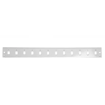 EFB Elektronik VSB-FP-SW-12SC-S priekinis skydas, 12x SC / E2000 Simplex / MTRJ / LC Duplex, juodas