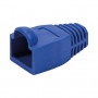 LogiLink MP0066 RJ45 jungčių apsauginiai antgaliai 6,5 mm, mėlyni (50 vnt.)