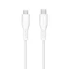 LogiLink CU0241 USB 2.0 Type-C jungiamasis laidas, USB-C kištukas – micro USB kištukas, 480 Mbps, 12 W, baltos spalvos, 0,5 m