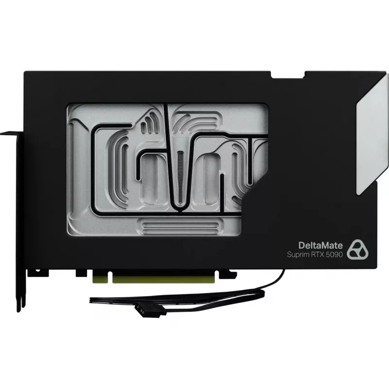 Thermal Grizzly DeltaMate GPU vandens blokas, Suprim 5090, juodas/sidabrinis