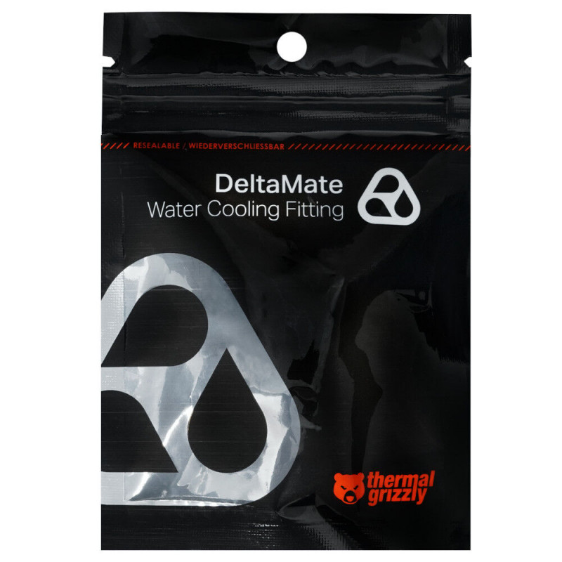 Thermal Grizzly DeltaMate TG-DM-QDC-0010 greitojo atjungimo mova, kištukas, M, juoda
