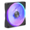 NZXT F140U Ultra RGB ventiliatorius korpusui, 140 mm, juodos spalvos, RF-E14US-BA