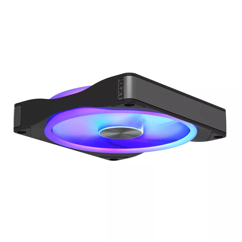 NZXT F140U Ultra RGB ventiliatorius korpusui, 140 mm, juodos spalvos, RF-E14US-BA