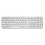 Logitech Master Series MX Keys S for Mac 920-011628 Mac klaviatūra, Šveicarijos (CH) klavišų išdėstymas, šviesiai pilkšva