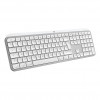 Logitech Master Series MX Keys S for Mac 920-011628 Mac klaviatūra, Šveicarijos (CH) klavišų išdėstymas, šviesiai pilkšva