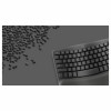 Logitech Wave Keys 920-012289 belaidė ergonominė klaviatūra su 2,4 GHz ir Bluetooth ryšiu, Šveicarijos (CH) klavišų išdėstymas, grafito