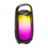 JBL Pulse 6 juodos spalvos nešiojamasis garsiakalbis su LED apšvietimu