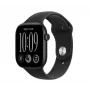 Apple Watch Series 12 išmanusis laikrodis (GPS + Cellular), 46 mm, juodos spalvos aliuminio korpusas, juodas sportinis dirželis S/M