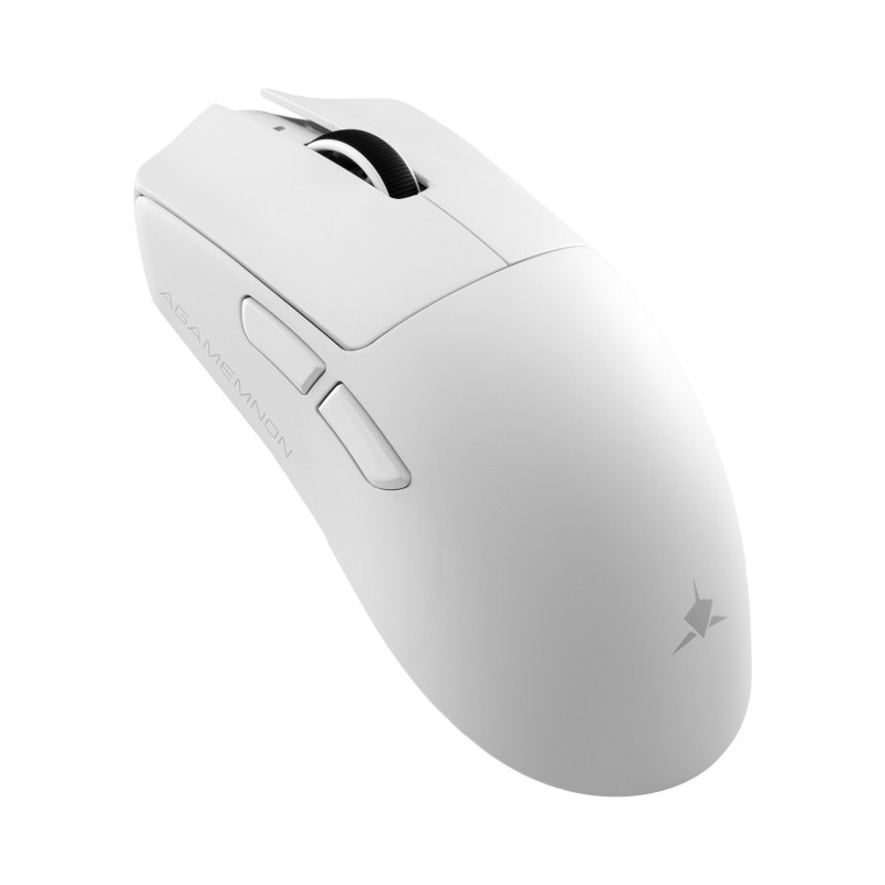White Shark AGAMEMNON WGM-9012 pelė žaidimams, balta