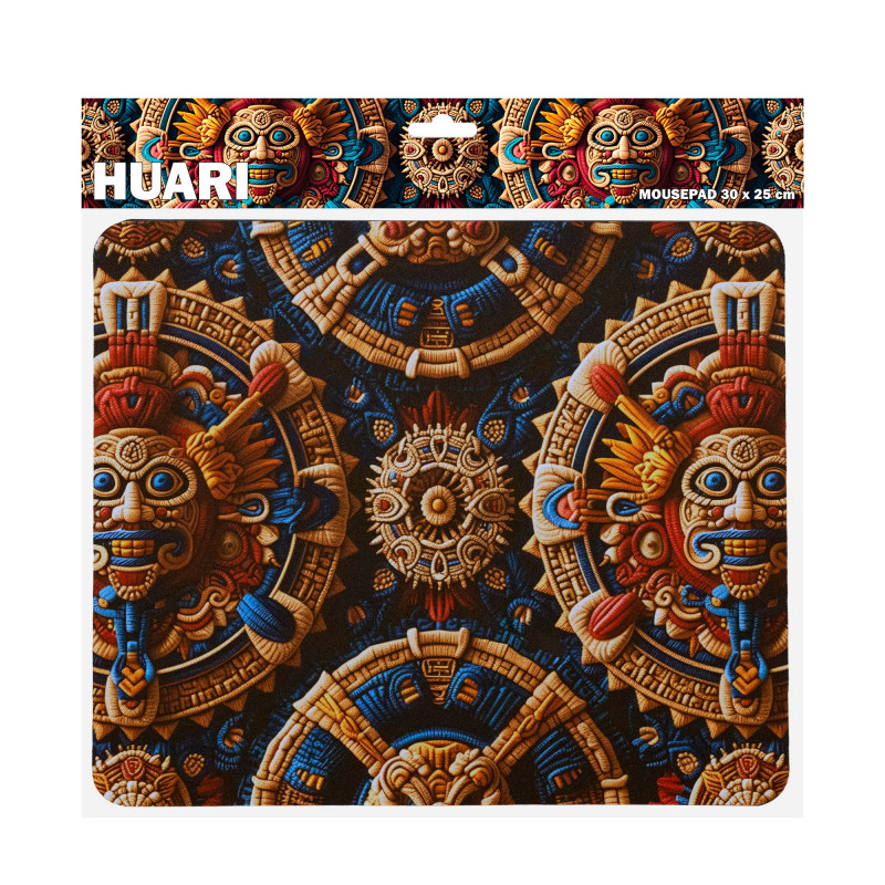 Sbox HUARI M MP-05 kompiuterio pelės kilimėlis, 300x250 mm, juodas su atspaudu