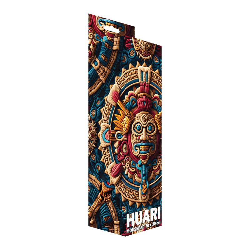 Sbox HUARI XL MP-05 kompiuterio pelės kilimėlis, 700x300 mm, juodas su atspaudu