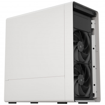HAVN BF 360 Flow Solid PC korpusas, Midi Tower, E-ATX, baltos spalvos