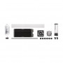 Thermaltake Pacific TOUGH C240 CL-W305-CU12BL-A procesoriaus skysčio aušinimo rinkinys, skaidrus aušinimo skystis, 12 cm, juodas