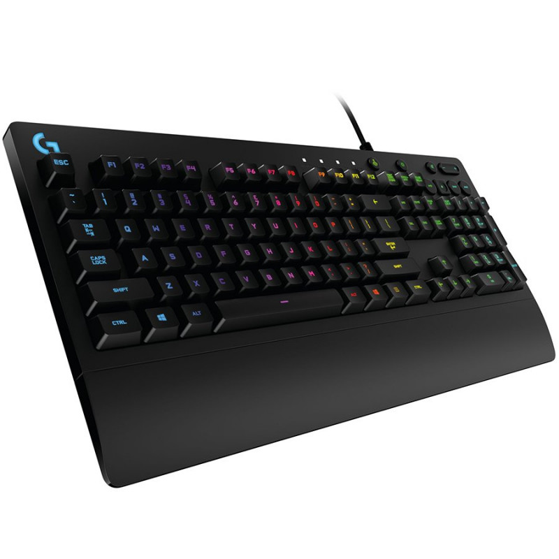Logitech G213 Prodigy žaidimų klaviatūra, SLO/HRV klavišų išdėstymas