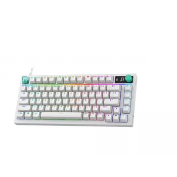 Logitech G316 X 75 žaidimų klaviatūra, baltos spalvos, JK išdėstymas