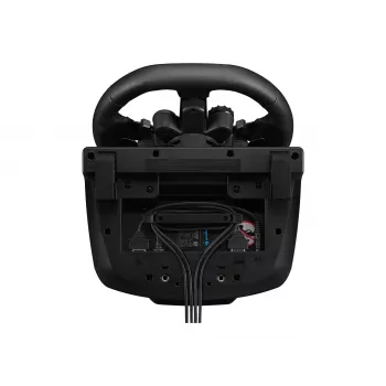 Logitech G923 lenktynių vairas su pedalais, PC versija, juodos spalvos