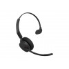 Jabra Evolve3 45 Mono UC ausinės su LINK 390c ir įkrovimo stovu, juodos spalvos