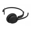 Jabra Evolve3 45 Mono UC ausinės su LINK 390c ir įkrovimo stovu, juodos spalvos