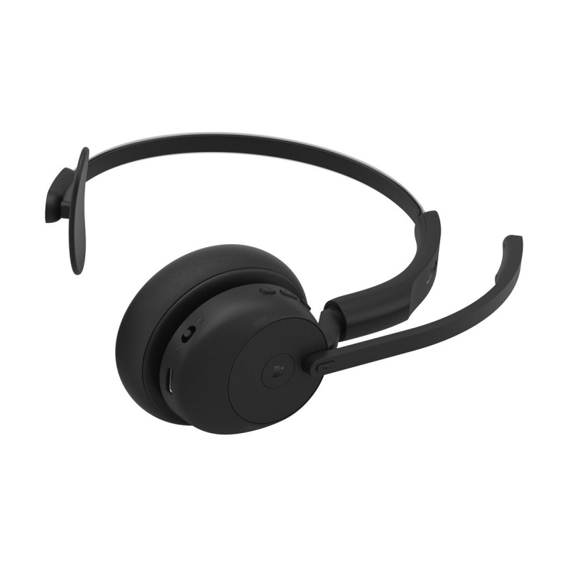 Jabra Evolve3 45 MS Mono ausinės su mikrofonu (Link 390c), Bluetooth, juodos spalvos
