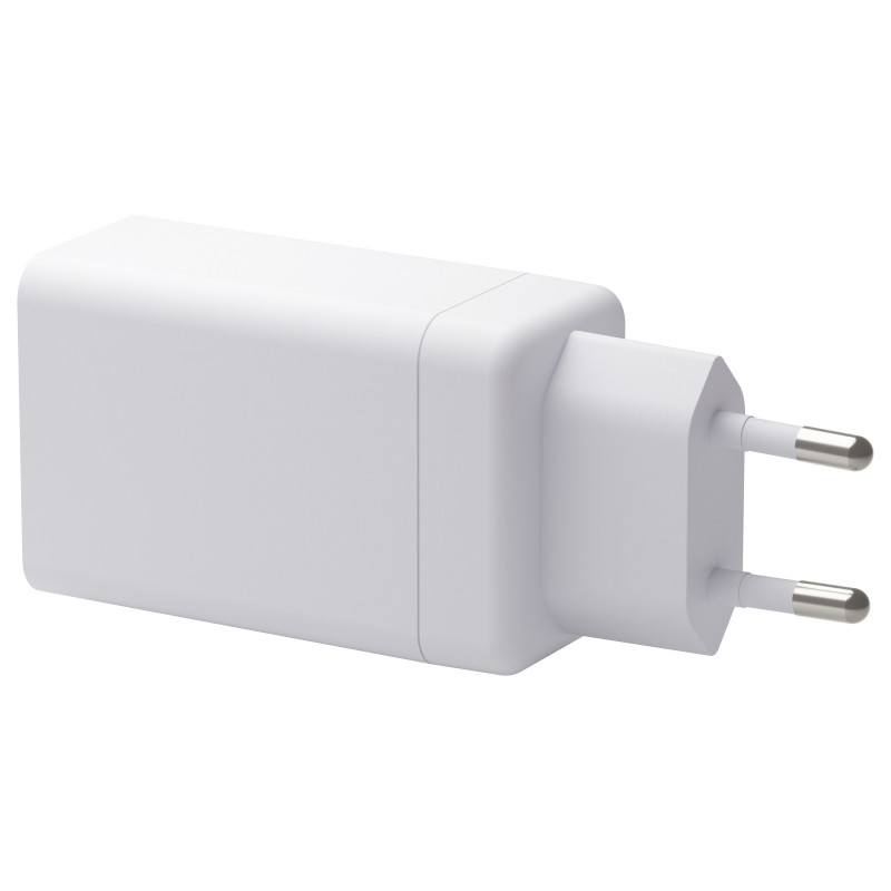 dbramante1928 CI70CCWH4436 70 W maitinimo blokas, 2x USB-C ir 1x USB-A, ES tipo kištukas, baltas