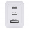 dbramante1928 CI70CCWH4436 70 W maitinimo blokas, 2x USB-C ir 1x USB-A, ES tipo kištukas, baltas