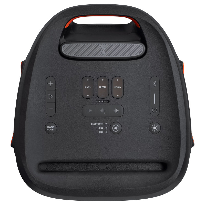 JBL PartyBox 310 JBLPARTYBOX310EU nešiojama vakarėlių kolonėlė, belaidė, Bluetooth, valdoma programėle, 240 W, dviejų juostų, juoda
