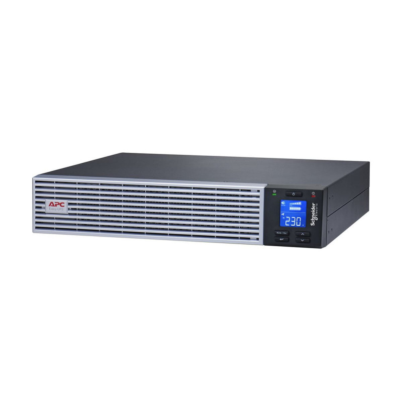 APC Easy UPS On-Line SRVL1KRIRK nepertraukiamo maitinimo šaltinis, 1000 VA / 900 W, Li-Ion, 2U spintai, su bėgelių rinkiniu
