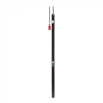 APC Easy PDU EPDU2116SMBO spintinis PDU su kiekvienos išvesties matavimu ir valdymu, ZeroU, 16 A, 230 V, 20 x C13 ir 4 x C19, 3 m kabelis