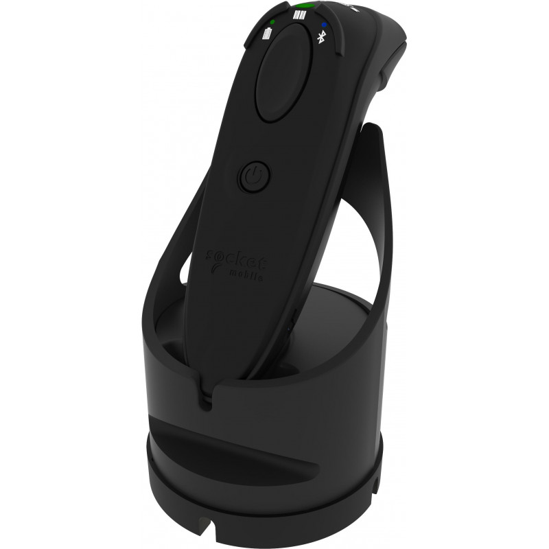 Socket Mobile DuraScan D720 1D/2D kodų skaitytuvas su įkrovimo stovu, juodas