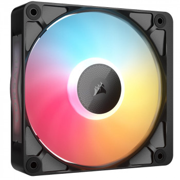 Corsair iCUE LINK RX120 II RGB PWM ventiliatorius korpusui CO-9051057-WW, 120 mm, pavienis, juodas