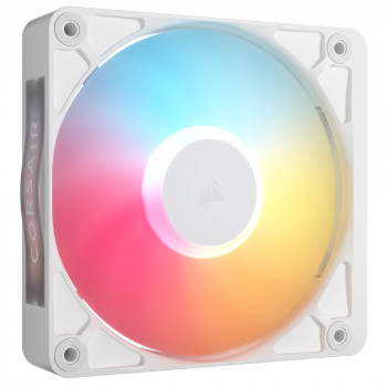 Corsair iCUE LINK RX120 II RGB PWM ventiliatorius korpusui CO-9051058-WW, 120 mm, pavienis, baltas