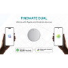 XD Design FindMate Dual RCS sekimo žymė P301.6203, Apple Find My ir Android Find Hub, IPX5