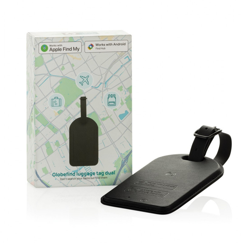 XD Design Connects Globefind Dual RCS bagažo paieškos žymė, Apple ir Android Find, P301.5701