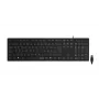 Speedlink NIALA SL-640008-BK klaviatūra, juodos spalvos, vokiškas klavišų išdėstymas