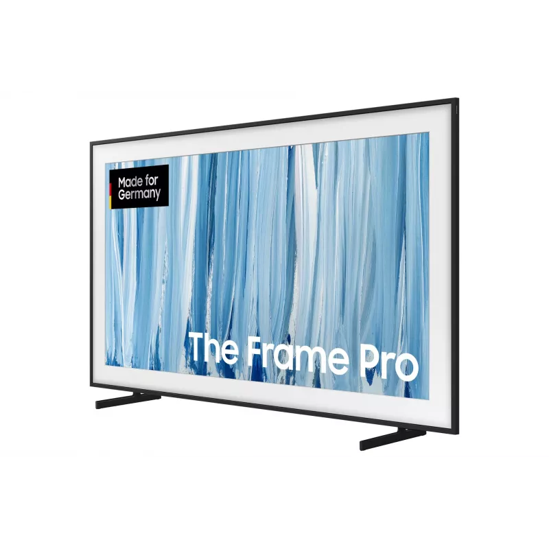 Samsung GQ85LS03HWUXZG The Frame Pro Neo TV, 85 colių, 4K, juodas