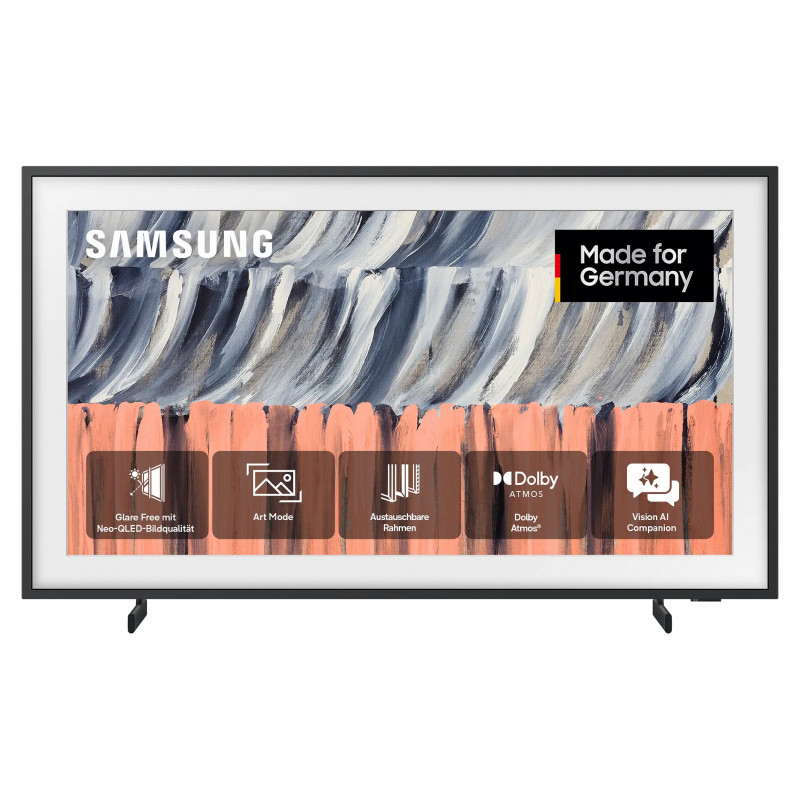 Samsung GQ43LS03HEUXZG The Frame QLED išmanusis televizorius 43 colių, 4K UHD, juodos spalvos