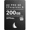 Angelbird AV Pro CFexpress A v4 SE MK3 200 GB talpos atminties kortelė