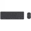 Hama WKM-300 daugiaįrenginis klaviatūros ir pelės rinkinys, belaidis, RF/Bluetooth, juodas, QWERTZ DE