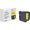 Renkforce RF-LT-D40918 etikečių spausdinimo juosta, pakeičia DYMO D1 40918, 9 mm, geltona, juodas tekstas, 7 m