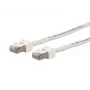 Metz Connect Ultraflex500 VoIP jungiamasis tinklo kabelis S/FTP Cat.6, baltos spalvos, 0,5 m