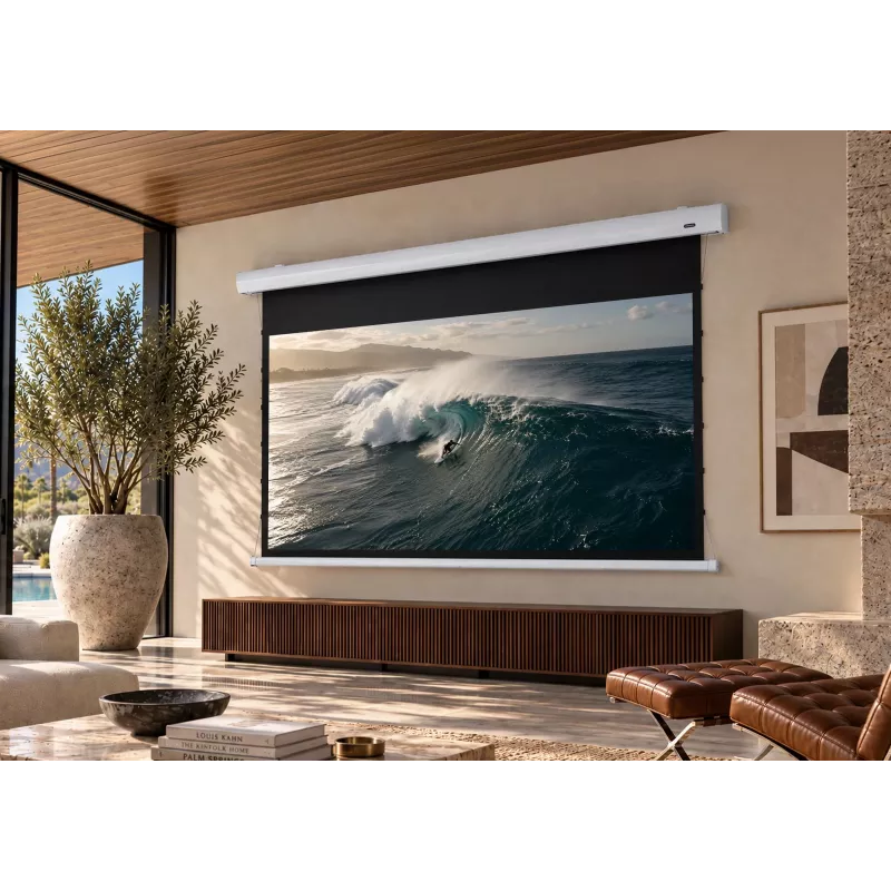 celexon HomeCinema Tension 90 MWHT ekranas su varikliu, 228,6 cm