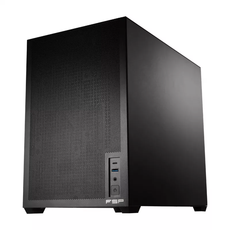 FSP S210 POC0000341 PC korpusas, juodos spalvos