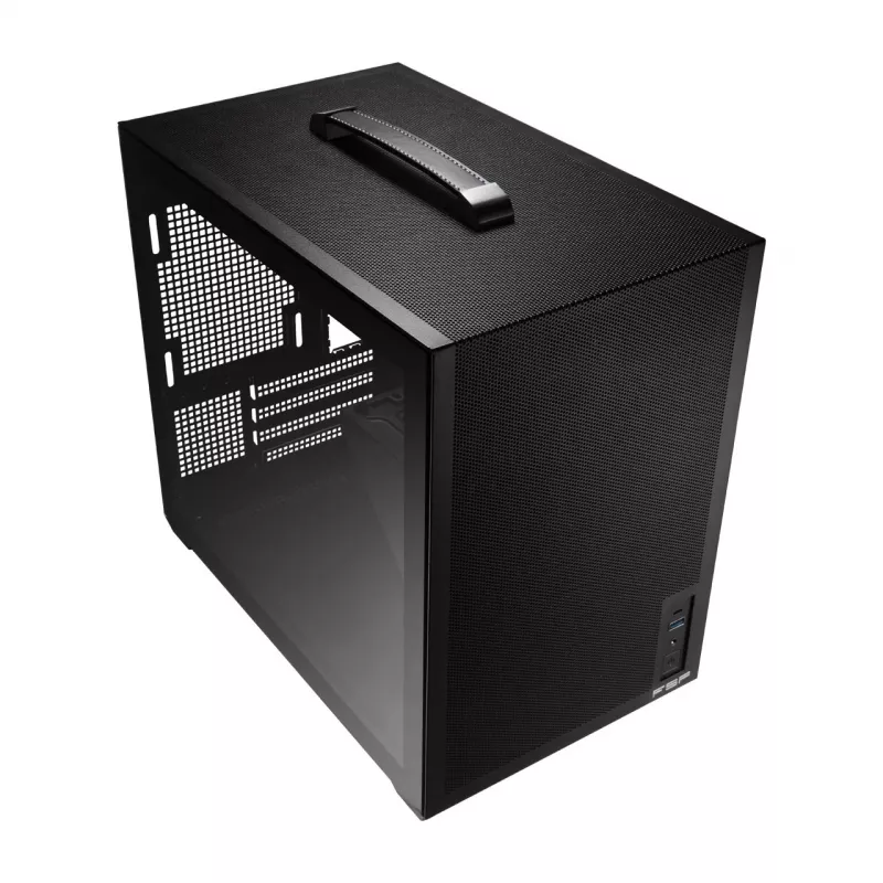 FSP S210 POC0000341 PC korpusas, juodos spalvos