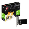 MSI GeForce GT 710 2GD3H vaizdo plokštė su 4 HDMI jungtimis, 2 GB GDDR3, 64 bitų