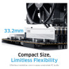 Klevv FIT V KD5AGU880-60A300F operatyviosios atminties rinkinys, 32 GB (2 x 16 GB), DDR5-6000, CL30