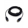 Mercodan 581670056 UltraSlim šarvuotas HDMI kabelis su šviesolaidžiu