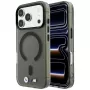 BMW M IML Frosted Metal Logo & Trims MagSafe telefono dėklas iPhone 18 Pro Max / 17 Pro Max, juodas