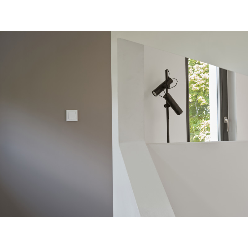 Osram Smart+ vieno klavišo sieninis jungiklis su Matter, baltos spalvos