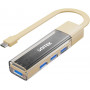 Unitek H1319ACL01 USB-C / USB-A šakotuvas (dvikryptis), 5 Gbps, kreminis