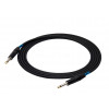 SSQ JMPJMP6 SS-1450 garso kabelis su mono jack kištukais, 6 m, juodas